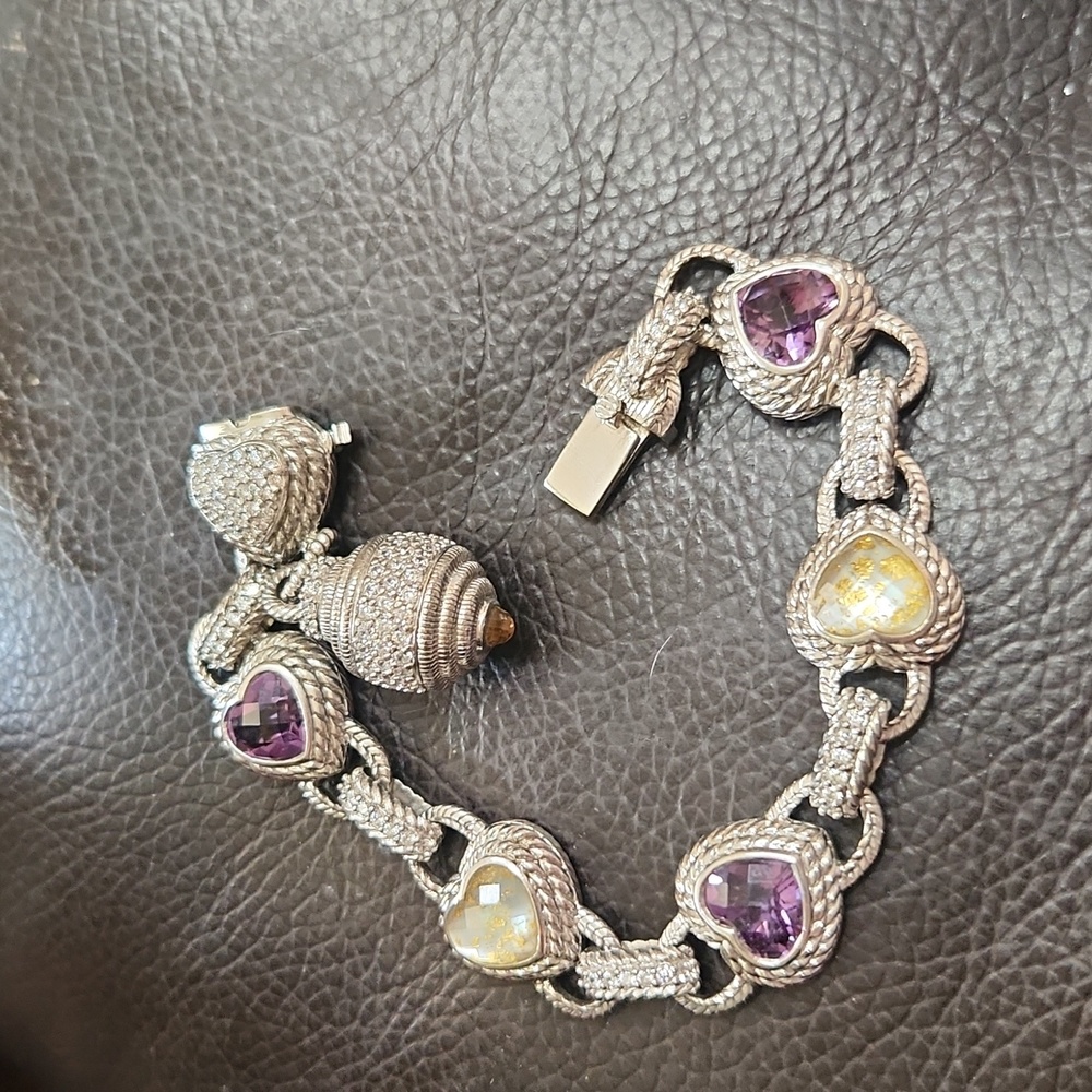 Judith Ripka bracelet 100% authentic - Picture 4 of 10